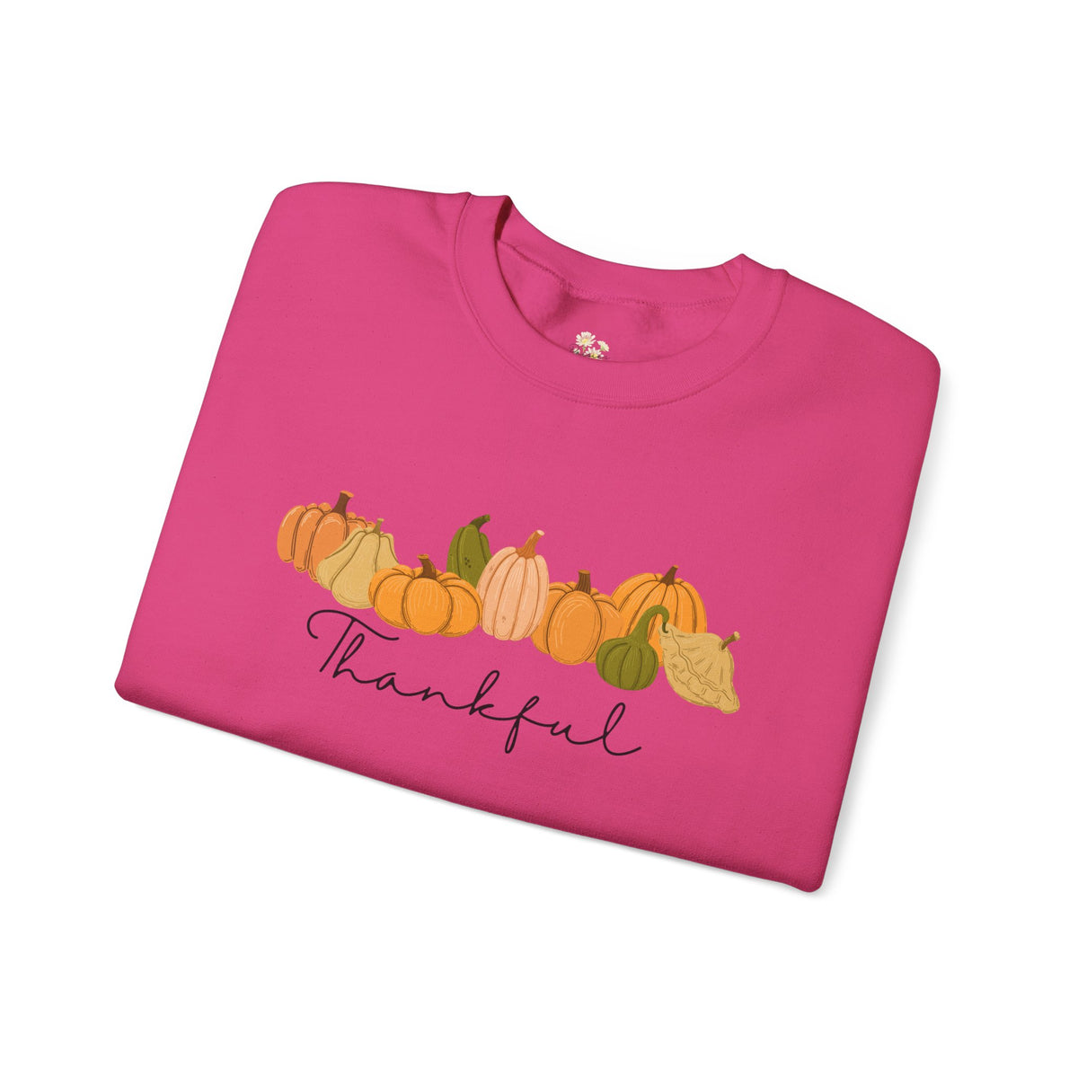 'Thankful' Pumpkin Crewneck Sweatshirt