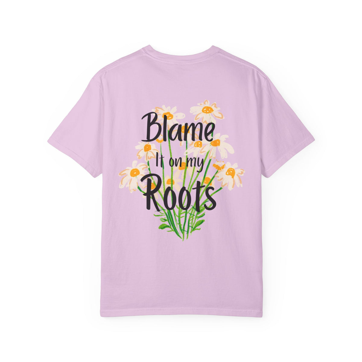 'Blame It on My Roots' Floral T-Shirt